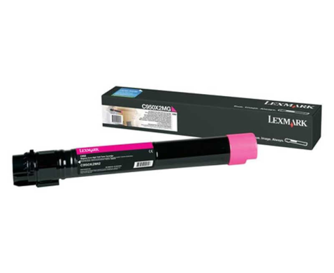 Lexmark C950X2MG - Ekstra Yüksek Kapasiteli Kırmızı Toner